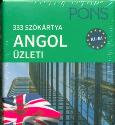 PONS Szókártyák - Angol üzleti 333 Szó