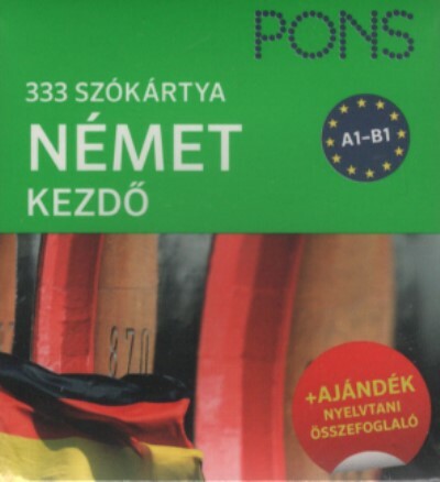 PONS Szókártyák - Német kezdő 333 Szókártya