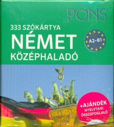 PONS Szókártyák - Német középhaladó 333 Szó