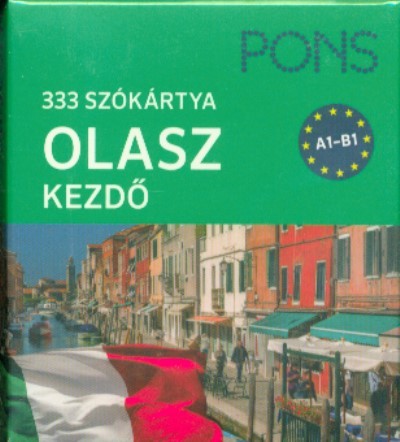 PONS Szókártyák - Olasz Kezdő 333 Szó