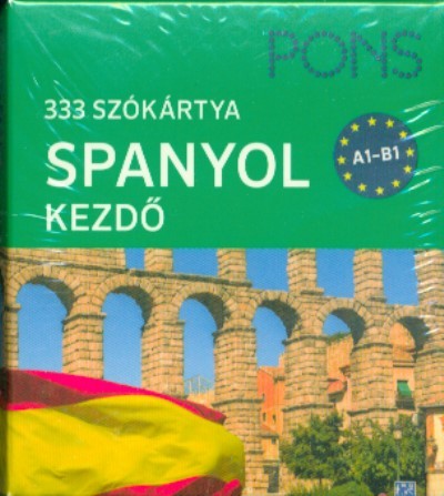 PONS Szókártyák - Spanyol Kezdő 333 Szó