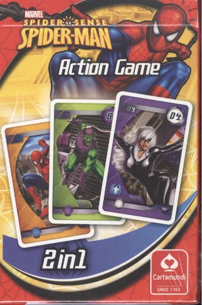 SPIDERMAN ACTION GAME - PÓKEMBER AKCIÓ KÁRTYA JÁTÉK