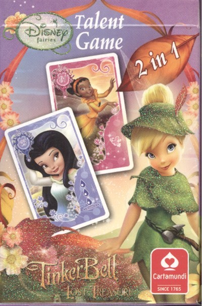 TINKERBELL TALENT GAME - DISNEY TÜNDÉREK KÁRTYA JÁTÉK