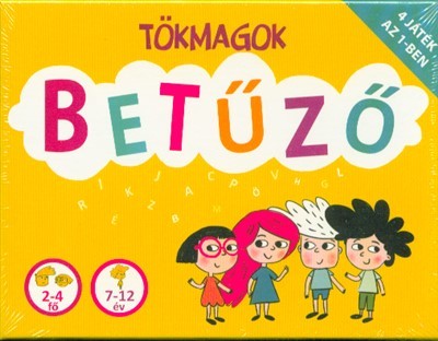 Tökmagok - Betűző /4 játék az 1-ben 