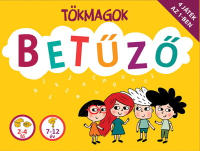 Tökmagok - Betűző /4 játék az 1-ben (új kiadás)