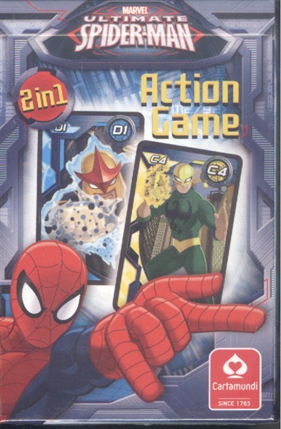 ULTIMATE SPIDERMAN ACTION GAME 2IN1 KÁRTYAJÁTÉK