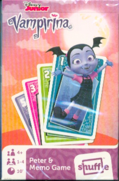 Vampirina MINI Fekete Péter és memória kártya