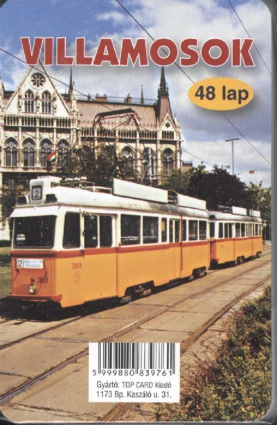 Villamosok 48 lapos kártya