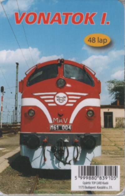Vonatok I. - 48 lap (kártya)