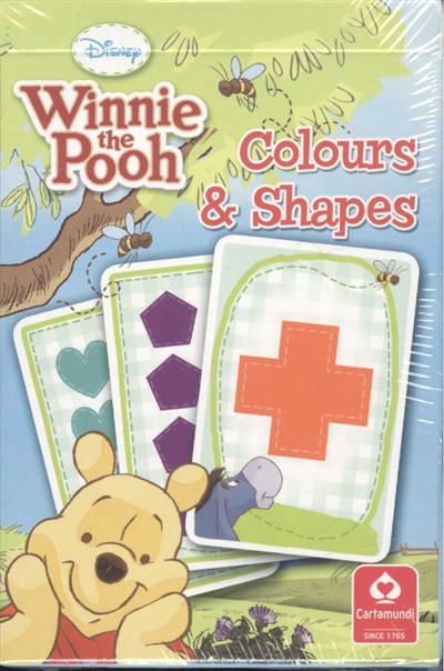 WINNIE THE POOH COLOURS & SHAPES ÓRIÁS KÁRTYA