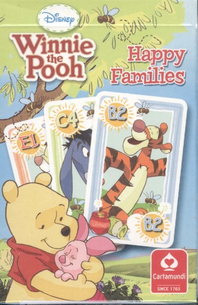 WINNIE THE POOH HAPPY FAMILIES - MICIMACKÓ KVARTETT KÁRTYA