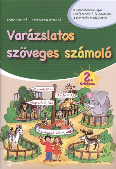 Varázslatos szöveges számoló 2. évfolyam