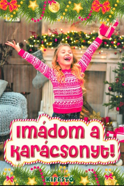 Imádom a karácsonyt! - Kifestő §K
