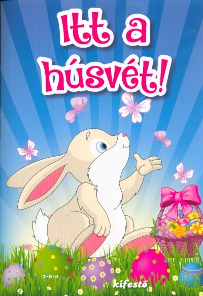 Itt a húsvét! - kifestő §H