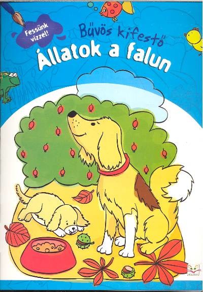 Állatok a falun /Bűvös kifestő