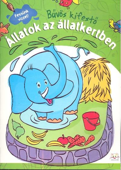 Állatok az állatkertben /Bűvös kifestő