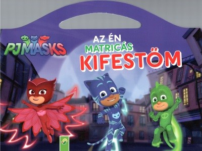 PJMASKS: Az én matricás kifestőm