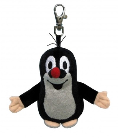 KISVAKOND KARABÍNERES PLÜSS JÁTÉK, 8CM