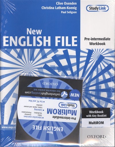 New english file - pre-intermediate /workbook with key + cd