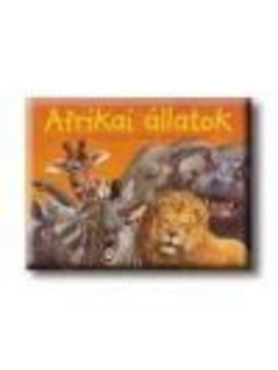 AFRIKAI ÁLLATOK /3D KÖNYV GYEREKEKNEK