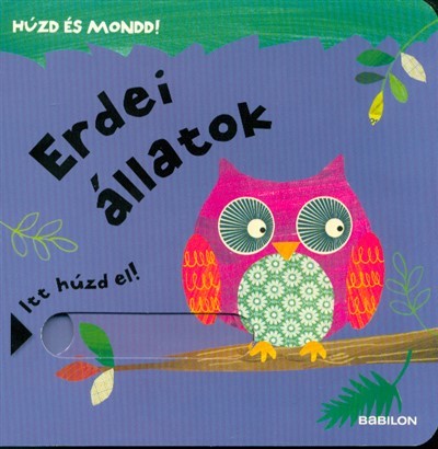 Erdei állatok - Húzd és mondd!