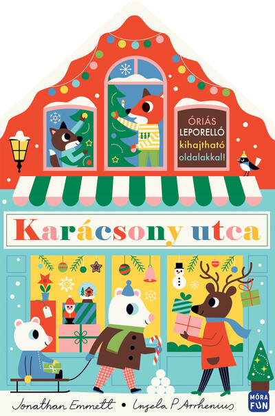 Karácsony utca - Óriás leporelló kihajtható oldalakkal! §K