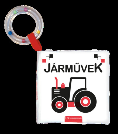 Kontrasztos babakönyv - Járművek