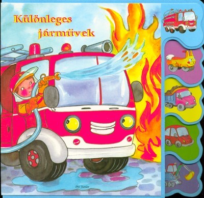 Különleges járművek /Szivacs lapozó