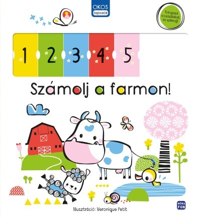 Okos lapozók: Számolj a farmon - Tologasd a csúszkákat, és számolj!