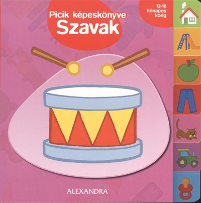PICIK KÉPESKÖNYVE: SZAVAK /12-18 HÓNAPOS KORIG