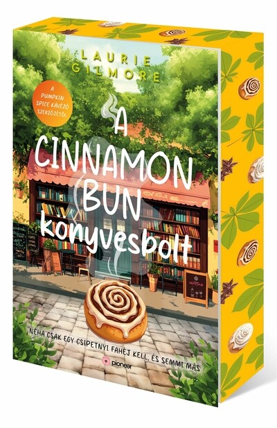 A Cinnamon Bun könyvesbolt (éldekorált)