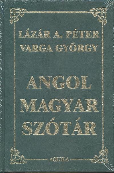 Angol-magyar szótár /Bőrkötéses