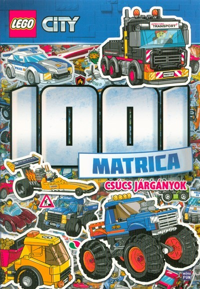 Lego City: 1001 matrica - Csúcs járgányok