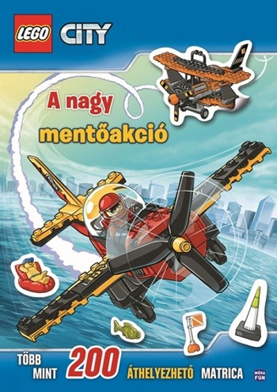 Lego City: A nagy mentőakció /Matricás foglalkoztató