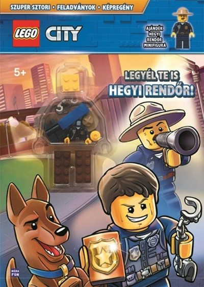 Lego City: Legyél te is hegyi rendőr! /Szuper sztori, feladványok, képregény