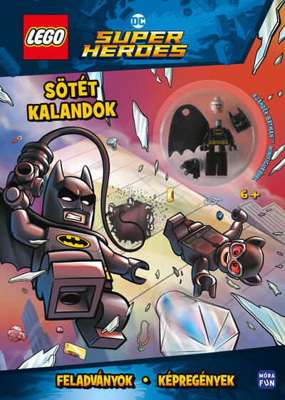 LEGO DC: Sötét kalandok - Foglalkoztatókönyv Batman minifigurával