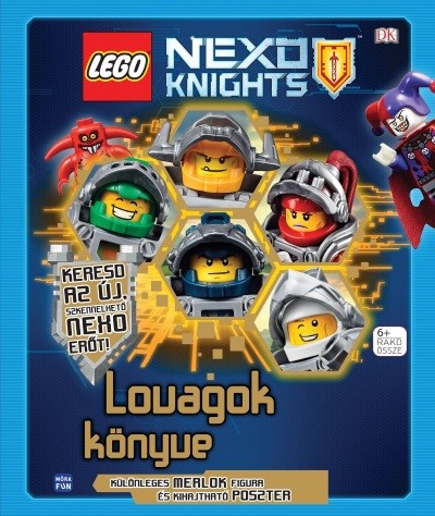 Lego Nexo Knights: Lovagok könyve /Különleges Merlok figura és kihajtható poszter