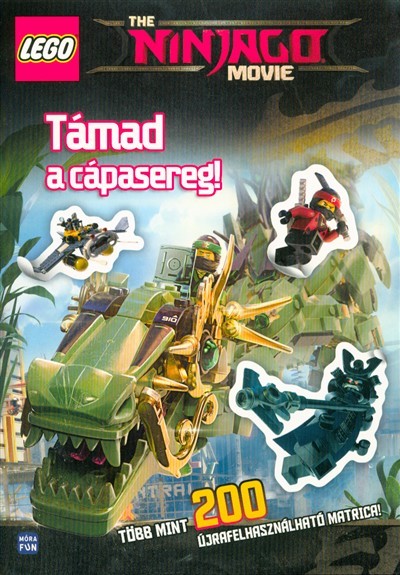 Lego Ninjago: Támad a cápasereg /Több mint 200 újrafelhasználható matrica!