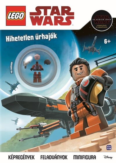 Lego Star Wars: Hihetetlen űrhajók - Ajándék Poe Dameron figurával!