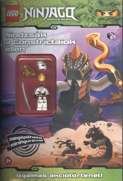 LEGO NINJAGO - NINDZSÁK A CONSTRICKTAIOK ELLEN /LEGO 8.