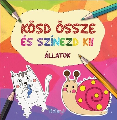 Kösd össze és színezd ki! - Állatok