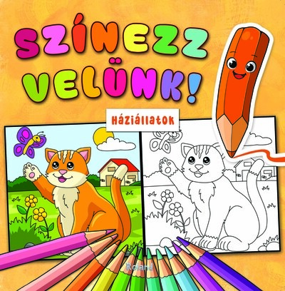 Színezz velünk! - Háziállatok