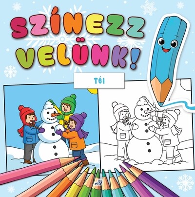 Színezz velünk! - Tél
