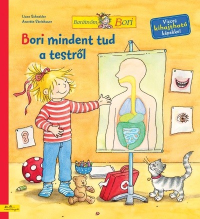 Bori mindent tud a testről - Vicces kihajtható képekkel /Barátnőm, Bori