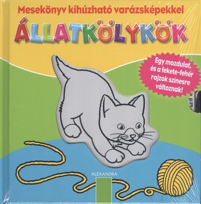 Állatkölykök /Mesekönyv kihúzható varázsképekkel