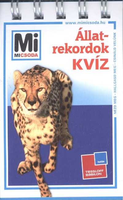 Állatrekordok kvíz /mi micsoda