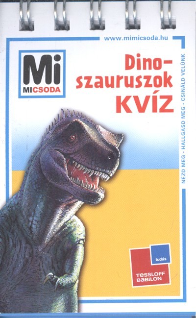 Dinoszauruszok kvíz /Mi Micsoda