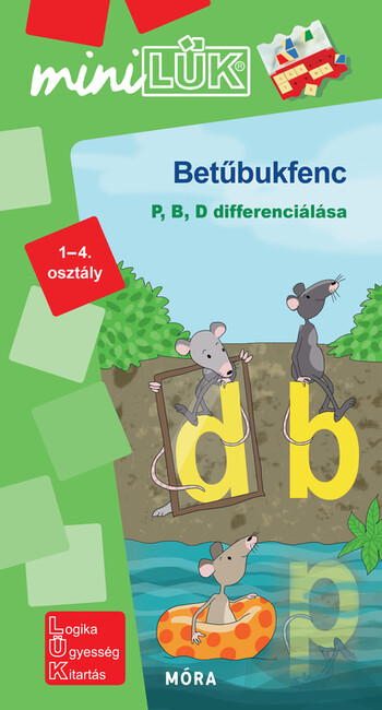 Betűbukfenc - p, b, d differenciálás - miniLÜK