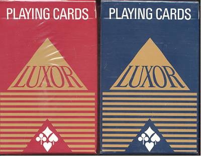 LUXOR RÖMI KÁRTYA (PIROS-KÉK)