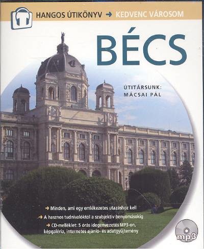 BÉCS - HANGOS ÚTIKÖNYV /KEDVENC VÁROSOM